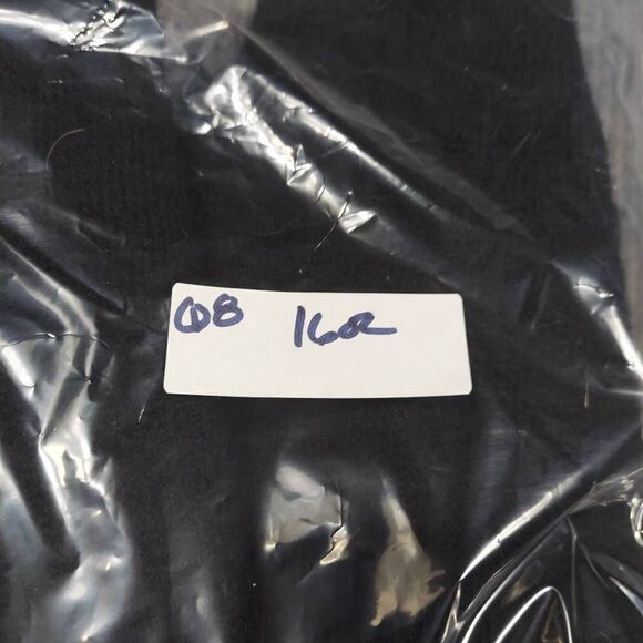 Vintage Laura Jean Cardigan womens 9/10 Black Button up wool long sleeve - Picture 11 of 11